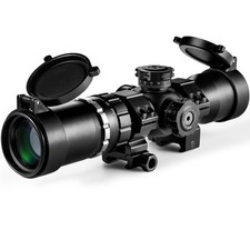 Crossbow Scope 1.5-5x32, with Locking Ring, 250-450 FPS Speed Black