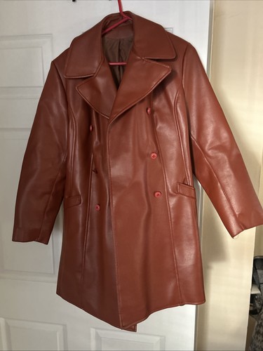 Red Vinyl Red Coat PVC Vinyl Vinyl