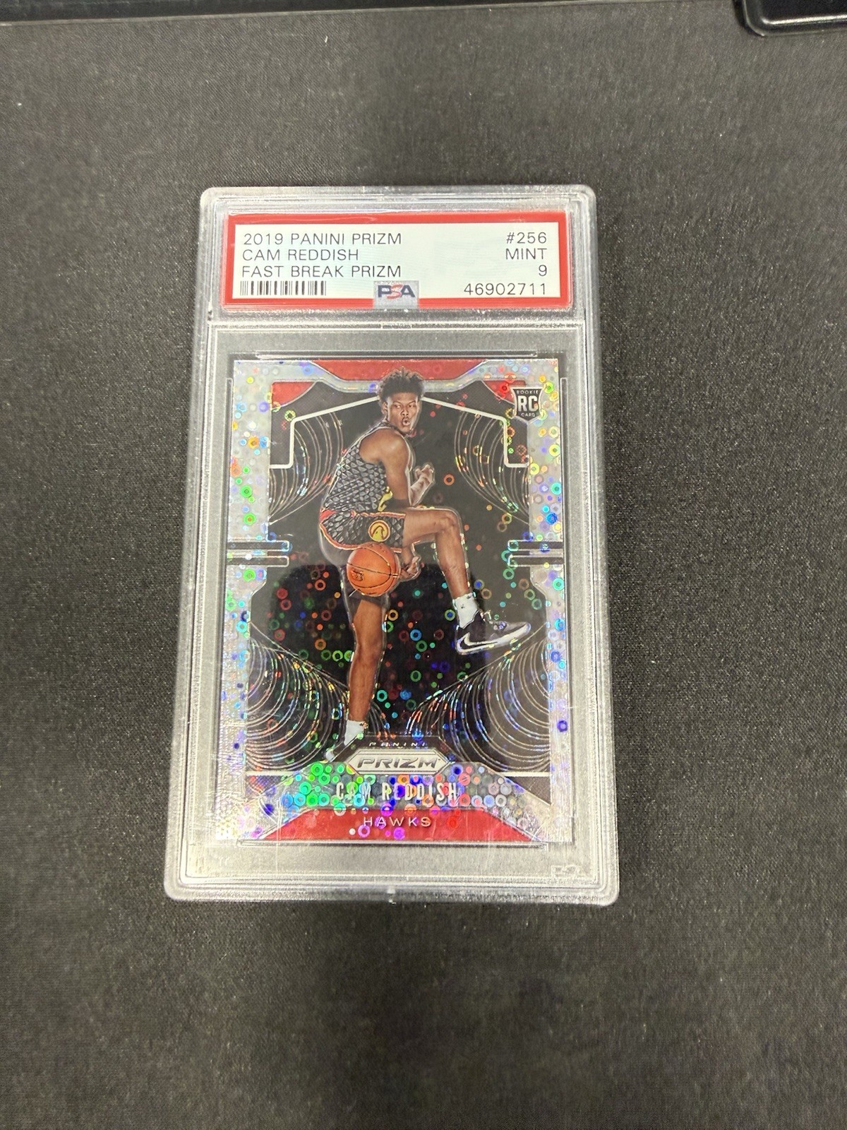 2019-20 Panini Prizm Rookie Cam Reddish #256 Fast Break