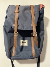 Zaino per laptop Herschel Supply Co. Little America tela marrone/marrone