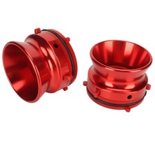 Red 1 Pair NAB Hub Adapters Polished Aluminum Reel To Reel Tape Opener For BL