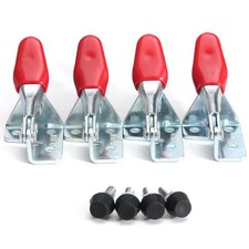 4 Stck Schnellspanner GH-201A Rot Metall Schnellverschluss Werkzeug Zubeh?r
