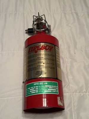 Fireboy Fire Extinguisher MA20050227-BL. HFC-227ea. Clean Agent