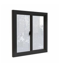 FINESTRA A DUE ANTE SCORREVOLI ARTPLAST IN ALLUMINIO PER CASETTA MODULARE 95X...