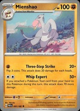 Mienshao 097/182 Uncommon Paradox Rift Pokemon Near Mint