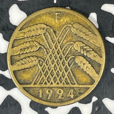 1924-E Germany 10 Pfennig Lot#C7618