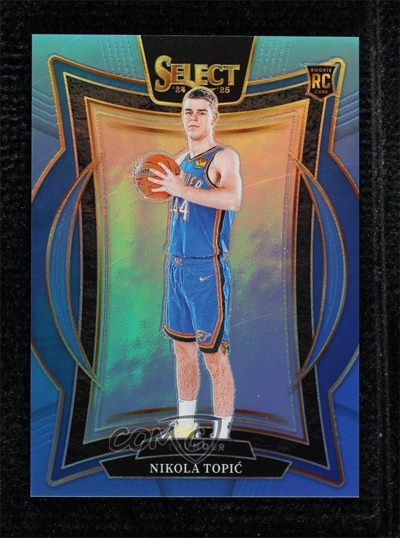 2024 Panini Select Concourse Light Blue Prizm /299 Nikola Topic Topić #89 18e5