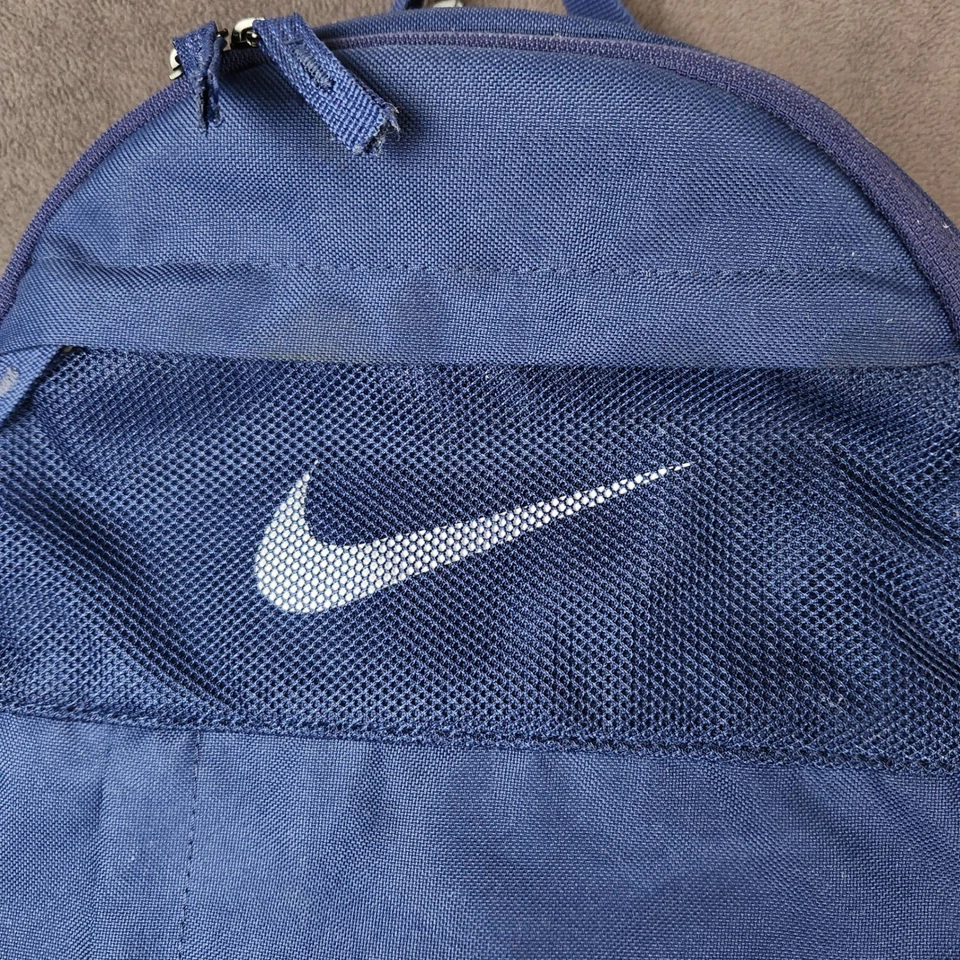 Mochila Nike EE. UU. Azul Marino Elemental Fútbol Bolso para Libros Foto 2 de 4