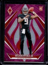 2024 Panini Phoenix Michael Penix Jr. RC Pink Rookie #/40 Falcons