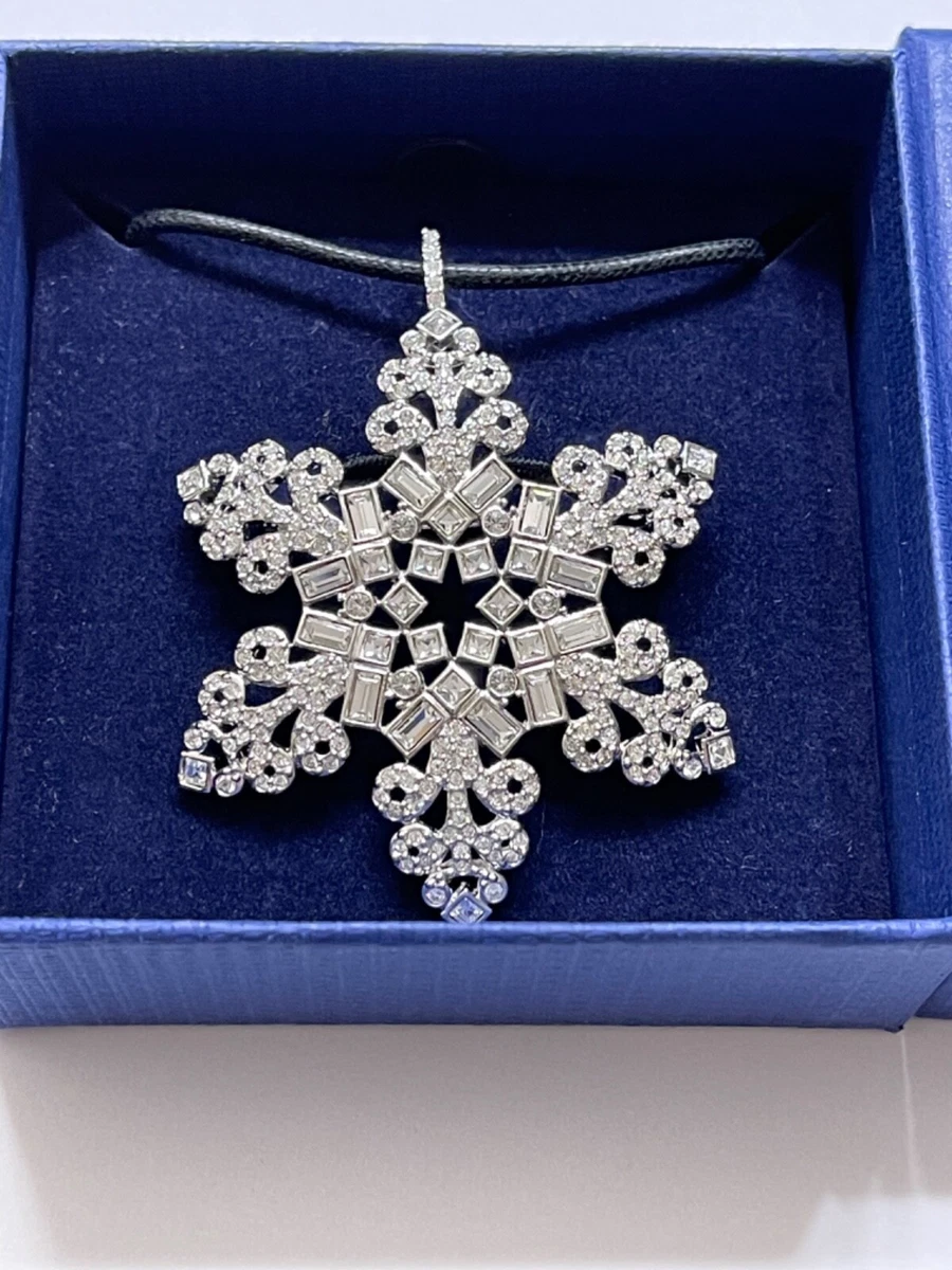 Swarovski snowflake best sale pin