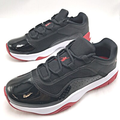 Nike Air Jordan 11 CMFT Low DM0844-005 Shoes Mens 11.5 Black Basketball Sneakers New Air Jordan 11 CMFT Low Shoes Black Red White  main image 4