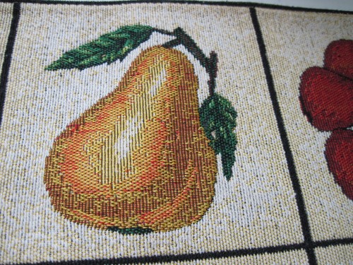 Set of 6 Tapestry Placemats Fruit Print High Quality 17.5x12" New - Picture 7 of 24