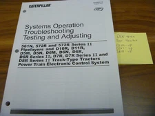 Caterpillar D10R D11R D5M D5N D6M D6R D7R D8R Tractor Test Service Manual DJY1-
