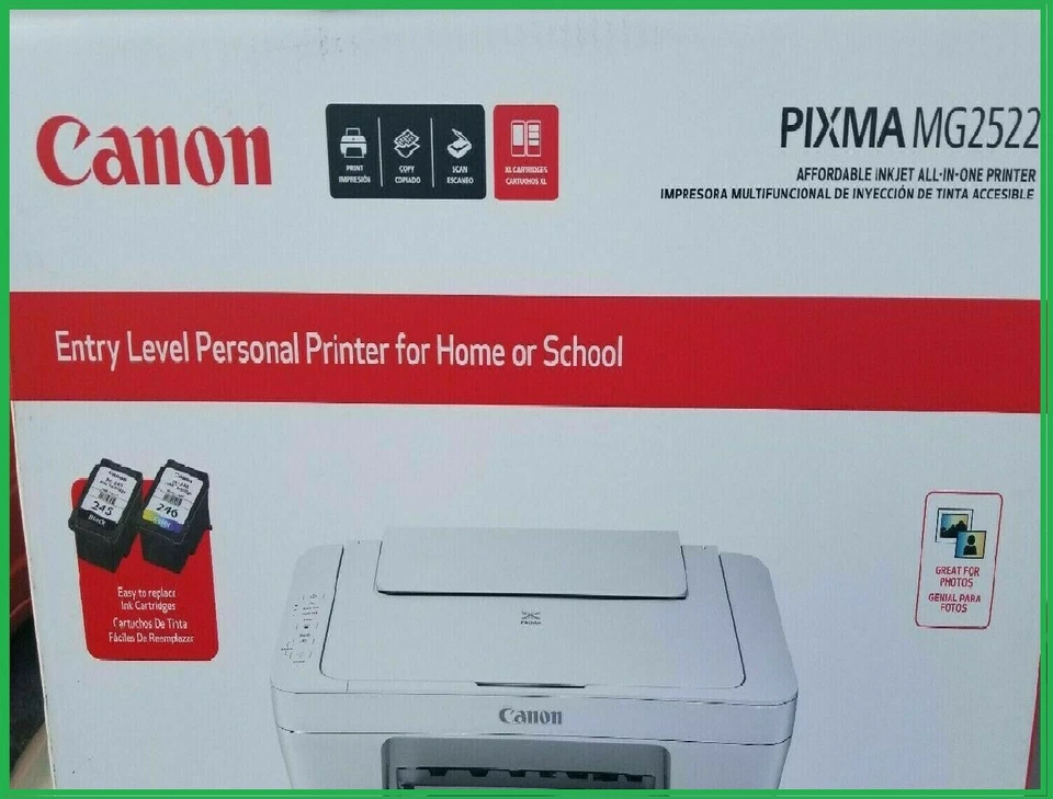 NEW Canon MG2522 (3722) All In One Printer-Free USB-School-Quickly GO - Image 4 of 4