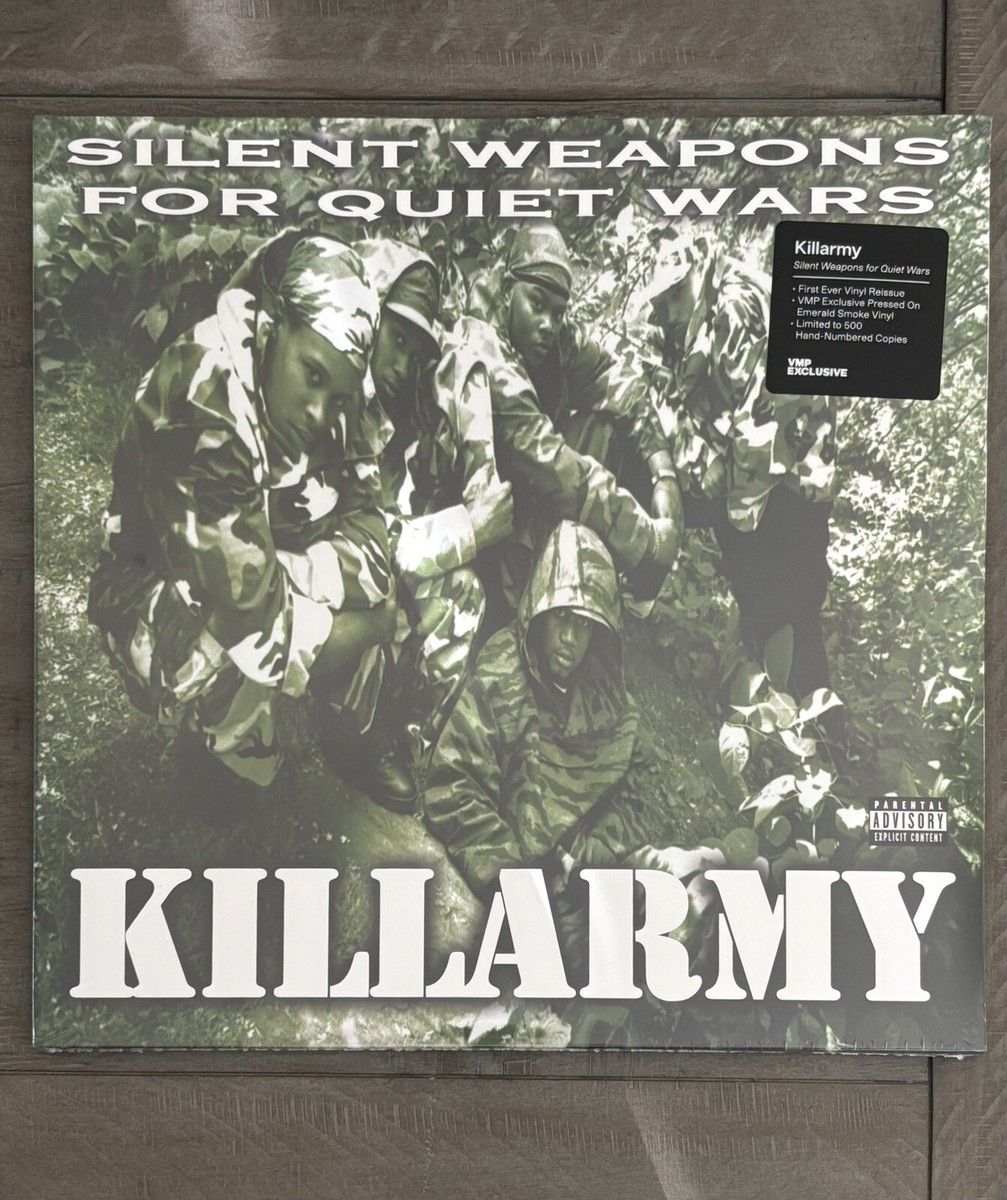 KILLARMY Silent Weapons For Quiet Wars 2LP (Ltd #/500 Emerald) Wu