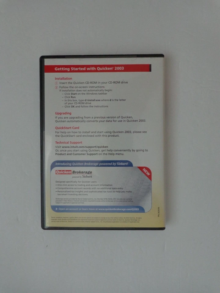 Intuit Quicken 2003 Premier For Windows - Image 2 of 3