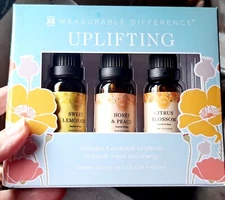 New Pack Uplifting Essential Oils 3-pack By Measurable Difference Mood/Energy
