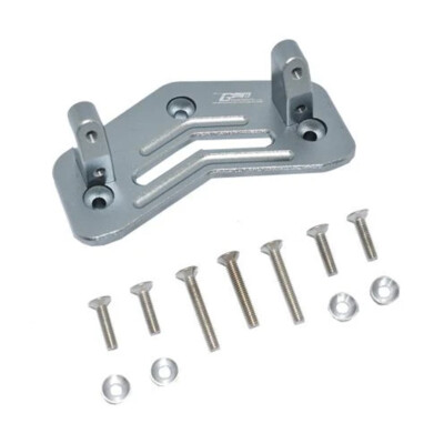NEW GPM Racing Aluminum Servo Mount Grey : Losi 1/8 LMT