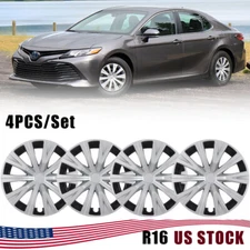 16''Wheel Rim Cover Hubcaps For 2018-2024 Toyota Camry Snap On Ring R16 Set of 4