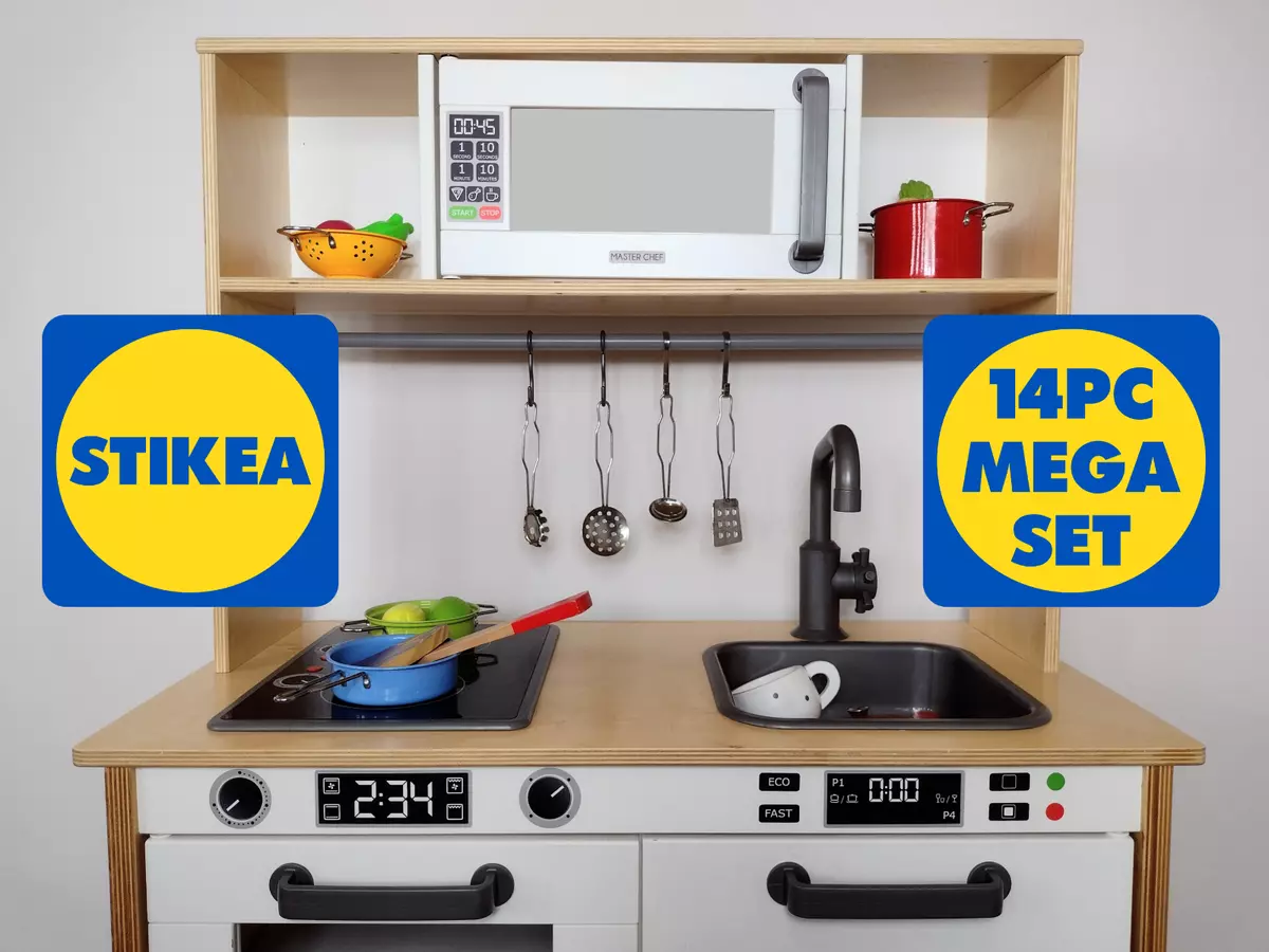 Calcomanía/pegatina de botones de horno para IKEA Duktig play kitchen  STICKER muebles y decoraciones NO incluidos -  México