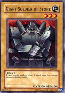 Giant Soldier of Stone - SYE-010 - Common - Unlimited Edition x3 - Lightly Playe