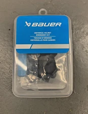 Bauer Universal Hockey Helmet Repair Kit | Screws Mask Cage Repair Snaps Fix