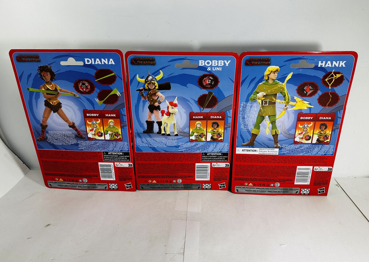 Dungeons & Dragons Cartoon Classics Figures Depict the 1983 Show