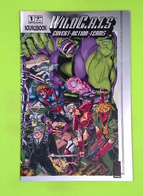 WildC.A.T.S Sourcebook #1c 1993 Image Comics Variant Mid Grade A18-121
