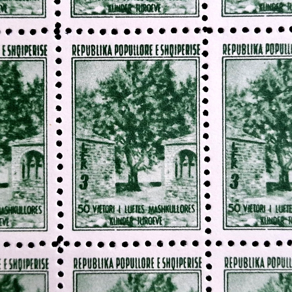 Albania 1958 - Battle 50 Anniv - MNH - 60 Stamps Full 15 Sets - CV $68.25 - Image 2 of 4