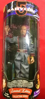 1998 Babylon 5 Chief Michael Garibaldi Limited Edition Collector Series Figure