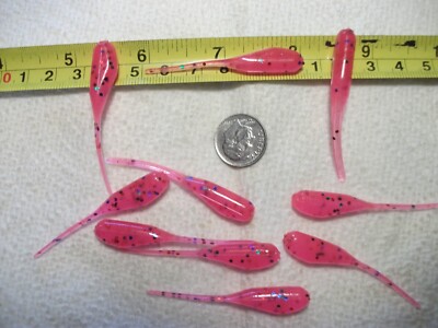 200-2''-CRAPPIE-PANFISH-SOFT GRUBS-JIGS-MINNOWS-SCENT-LURES-STINGERS-BREAM-BAITS