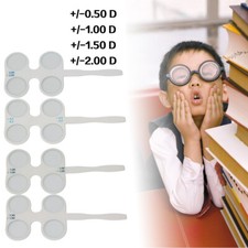 4 Units of Optical Flipper Optometry Plastic Flip for Lens Confirmation Test