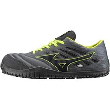 Mizuno Working Safety Shoes ALMIGHTY TD11L F1GA1900 Black Dark Gray Yellow US10