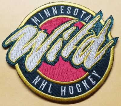 Minnesota Wild NHL Hockey Embroidered Patch Iron On Sew On 3.5'' High Quality