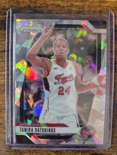 2024 Panini Prizm WNBA Tamika Catchings Silver Cracked Prizm #40 Indiana Fever