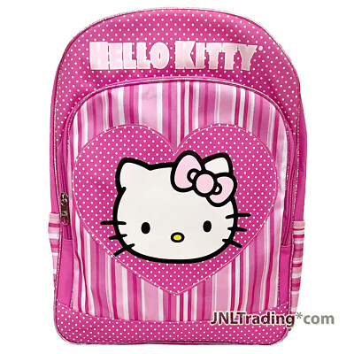 hello kitty backpack ebay pink hard NWT Sanrio Plush Dot (JoyAve) Sanrio, Hello Kitty, Kids Backpack,