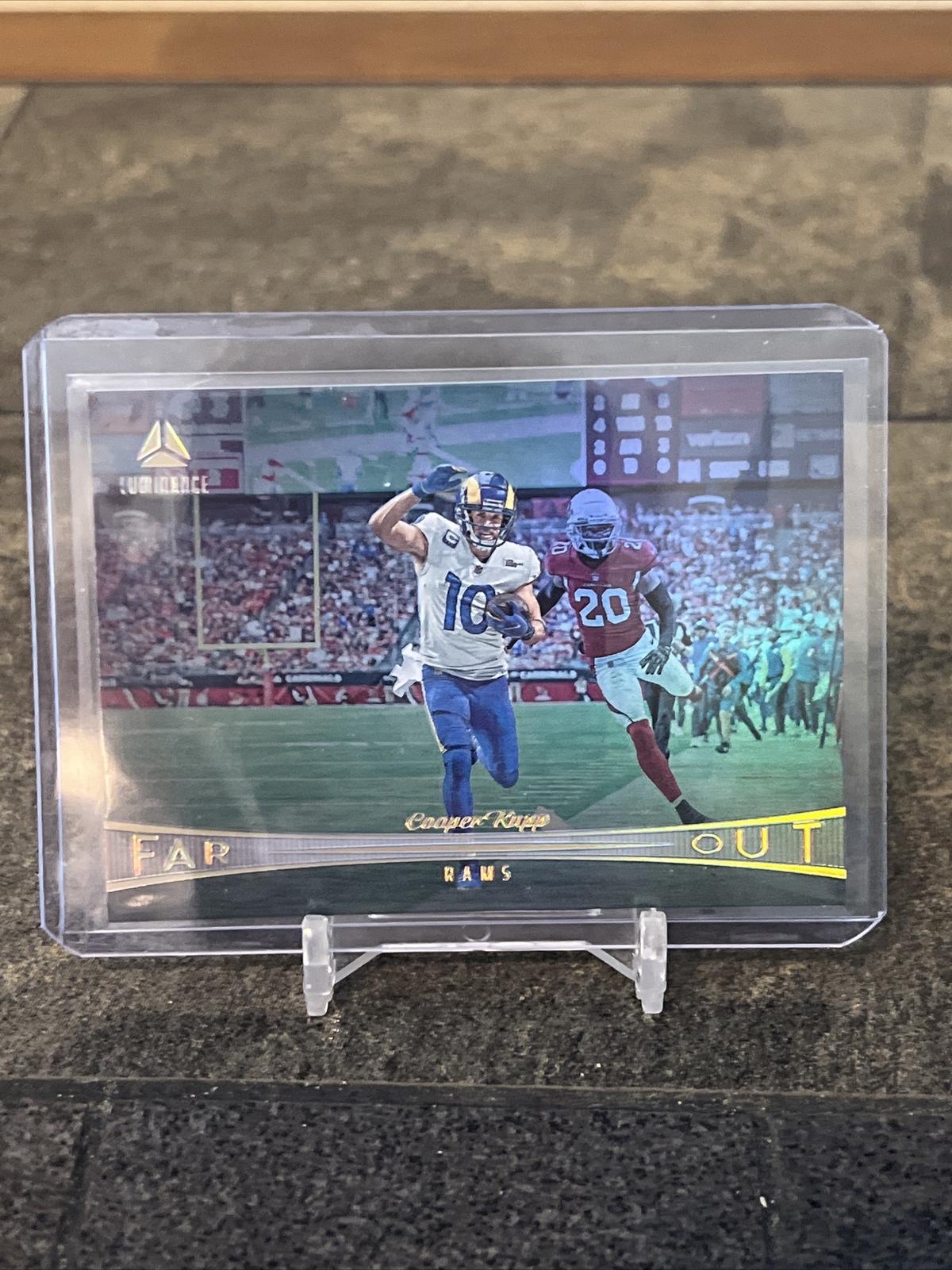 Cooper Kupp 2023 Panini Luminance Far Out Case Hit Rams SSP