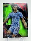 2024 Topps Finest MLS NOAH COBB Uncommon Neon Green Refractor /99 #151