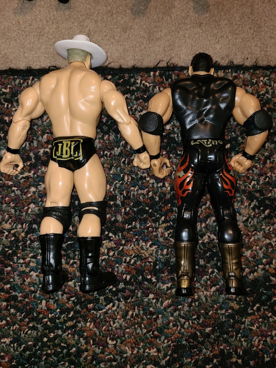 2004 WWE Adrenaline Series 9 JBL Bradshaw Eddie Guerrero Jakks 