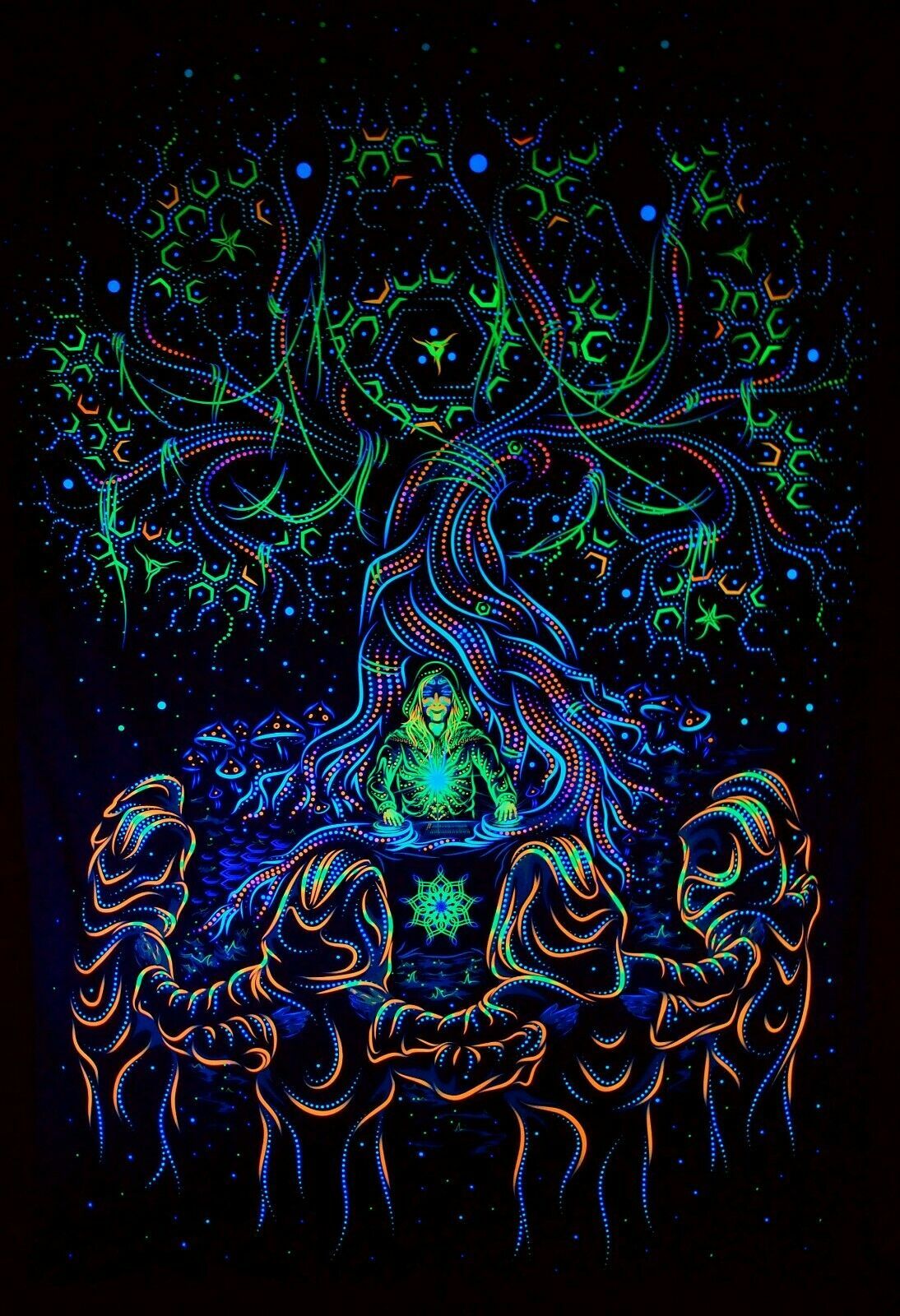 Trippy Tapisserie psychedelische spirituelle Psyart Natur fluoreszierende... | Verpackungsvielfalt
Trippy Tapisserie psychedelische spirituelle Psyart Natur fluoreszierende... | Verpackungsvielfalt