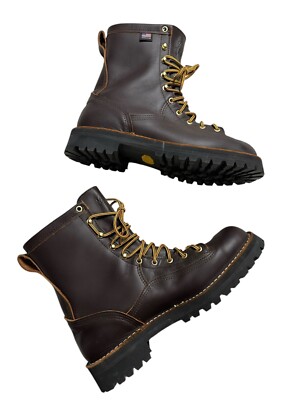 Danner Rain Forest 8'' Soft Toe Work Boot 1 1D Insulated 200G U.S. Made New