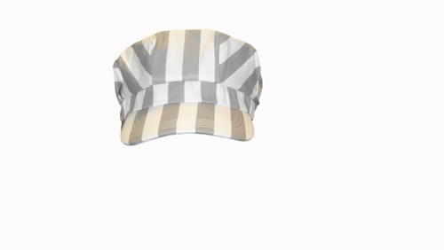 Train Conductor Hat Flex Fit Gray/White 