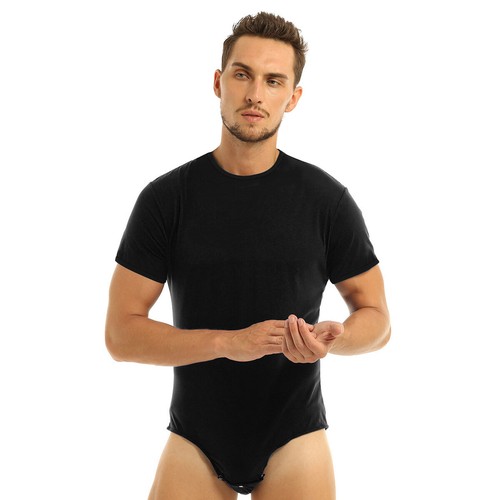 Männer Pullover Tanzkleidung Unitard Unterwäsche Romper Fitness Bodysuit Übung - Bild 8 von 61