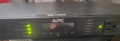 APC G50 NET B-20A2 Rack Power Filter G-Type 20A Sequenced Control AV/Net working