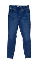 Signature By Levi's Gold Pull-On Skinny Jeans Women's Size W28xL28 Blue Mid Rise