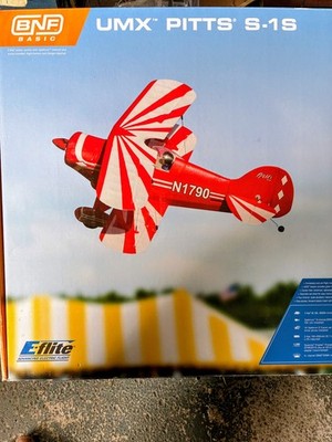 E-flite UMX Pitts S-1S rc airplane no battery plane only