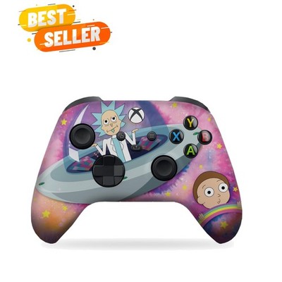 Custom Rick & Morty Xbox Controller - Wireless, Quality Assured Design