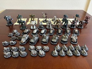 Mechwarrior Dark Age Lot 55 Pc Spirit Cat, Uniques Sadia Wolf, Janella Lakewood