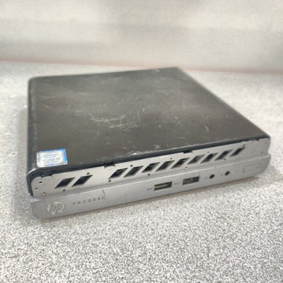 HP ProDesk 400 G4 DM i5-8500T 8GB RAM SSD 256GB WIN11PRO NO AC, Damaged Case