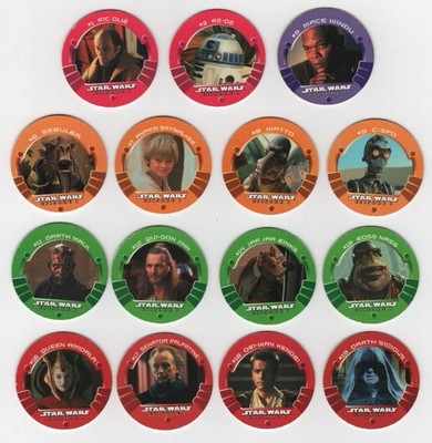 U Pick - Buy 4 save 50%! Star Wars Game POG Disc Token Coin Pizza Hut Taco Bell